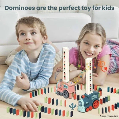 BlockChase – Race, Set, Domino | Instant Chain Reactions | Perfect for Little Hands