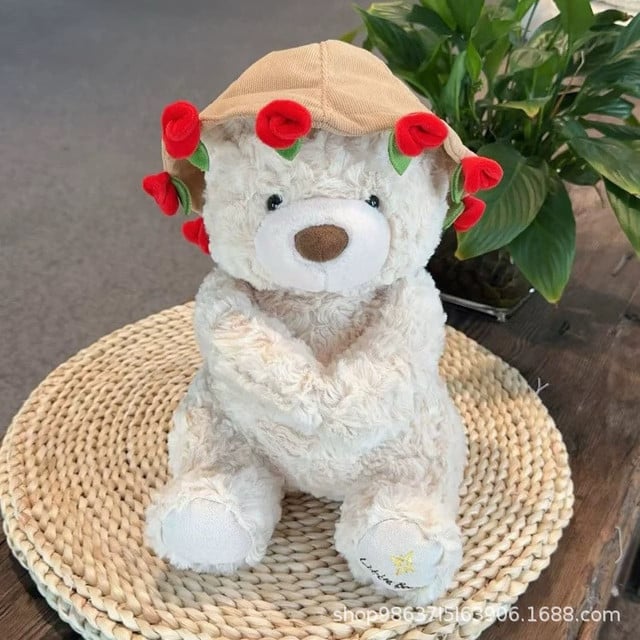 Rose Bouquet Bear