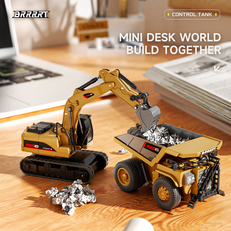 1/64 Mini RC Excavator
