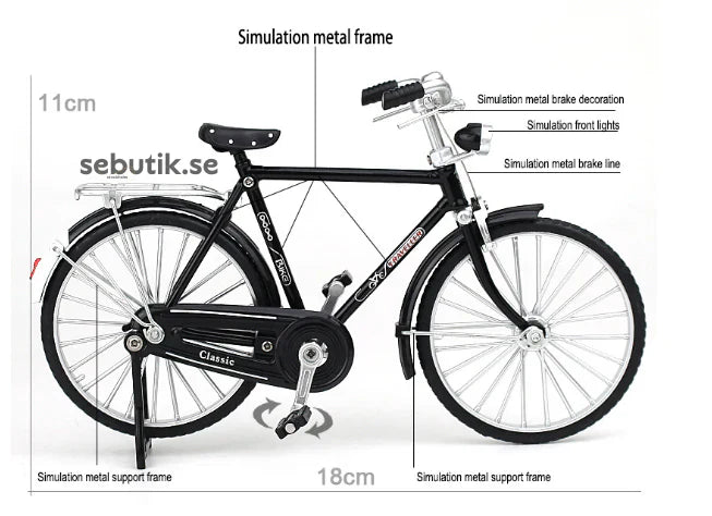 DIY Bicycle Model Scale Toy