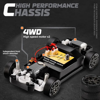 AWD Precision Slide Chassis Car
